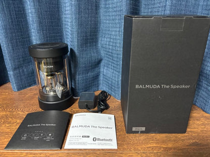 Balmuda M01ABK Wireless Speaker The Speaker Portable minimal design Black w/Box0