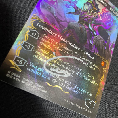 MTG Artist Proof Yuzushio / Liliana of the Dark Realms Raised Foil BLC AP NM7