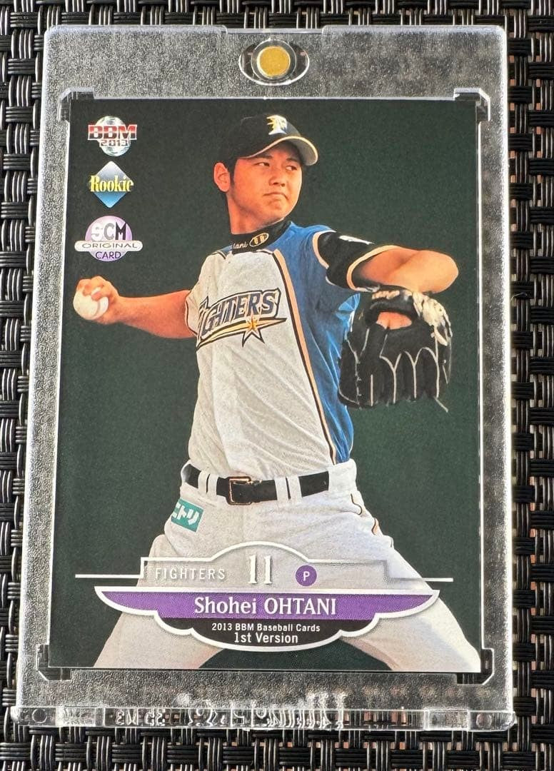 Shohei Ohtani 2013 BBM 1st Version RC SSP SCM Promo Rookie Baseball Card4