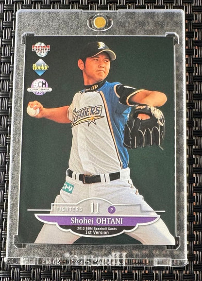 Shohei Ohtani 2013 BBM 1st Version RC SSP SCM Promo Rookie Baseball Card4