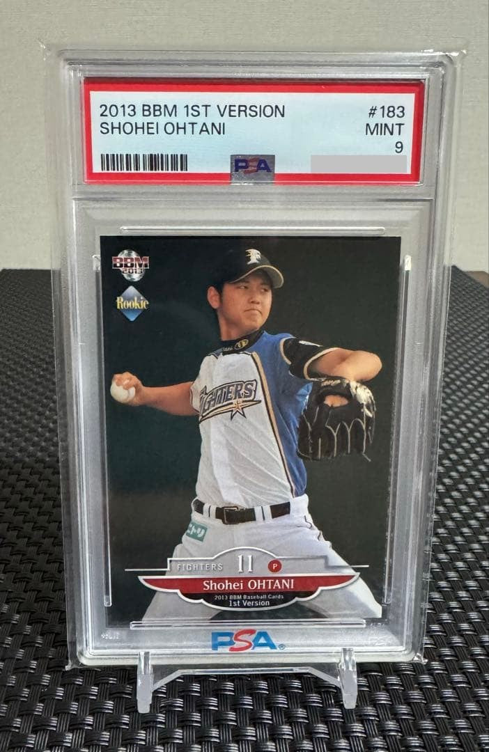 PSA 9 2013 BBM 1st Version Shohei Ohtani Rookie RC Red Wing #1832