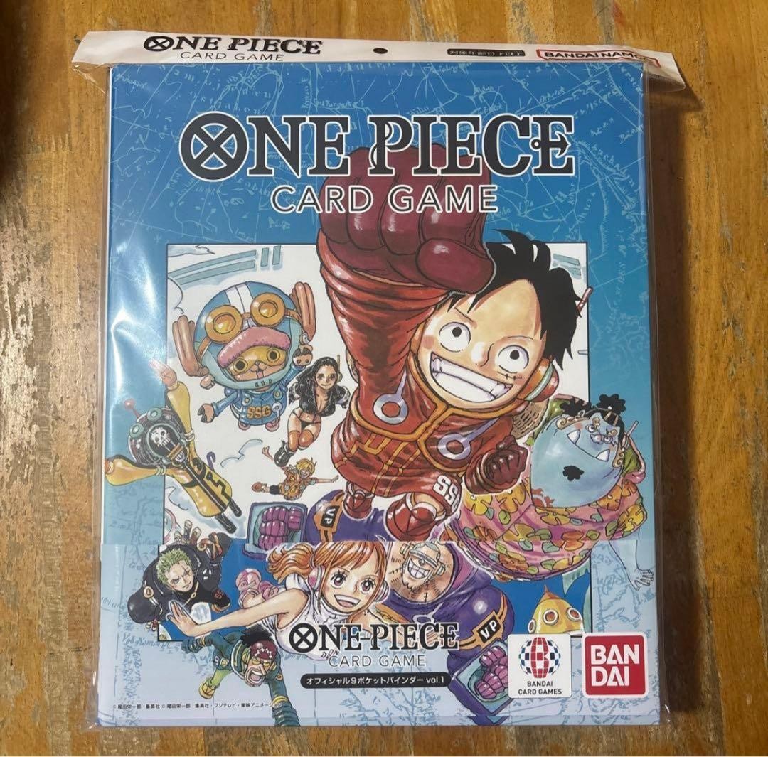 ONE PIECE Card Game Official 9 Pocket Binder Vol.1 w/ DON!! Card Japan Sealed1