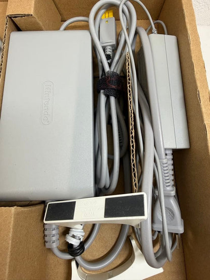 Nintendo Wii U Premium Set White 32GB Console GamePad Tested Working Japan7