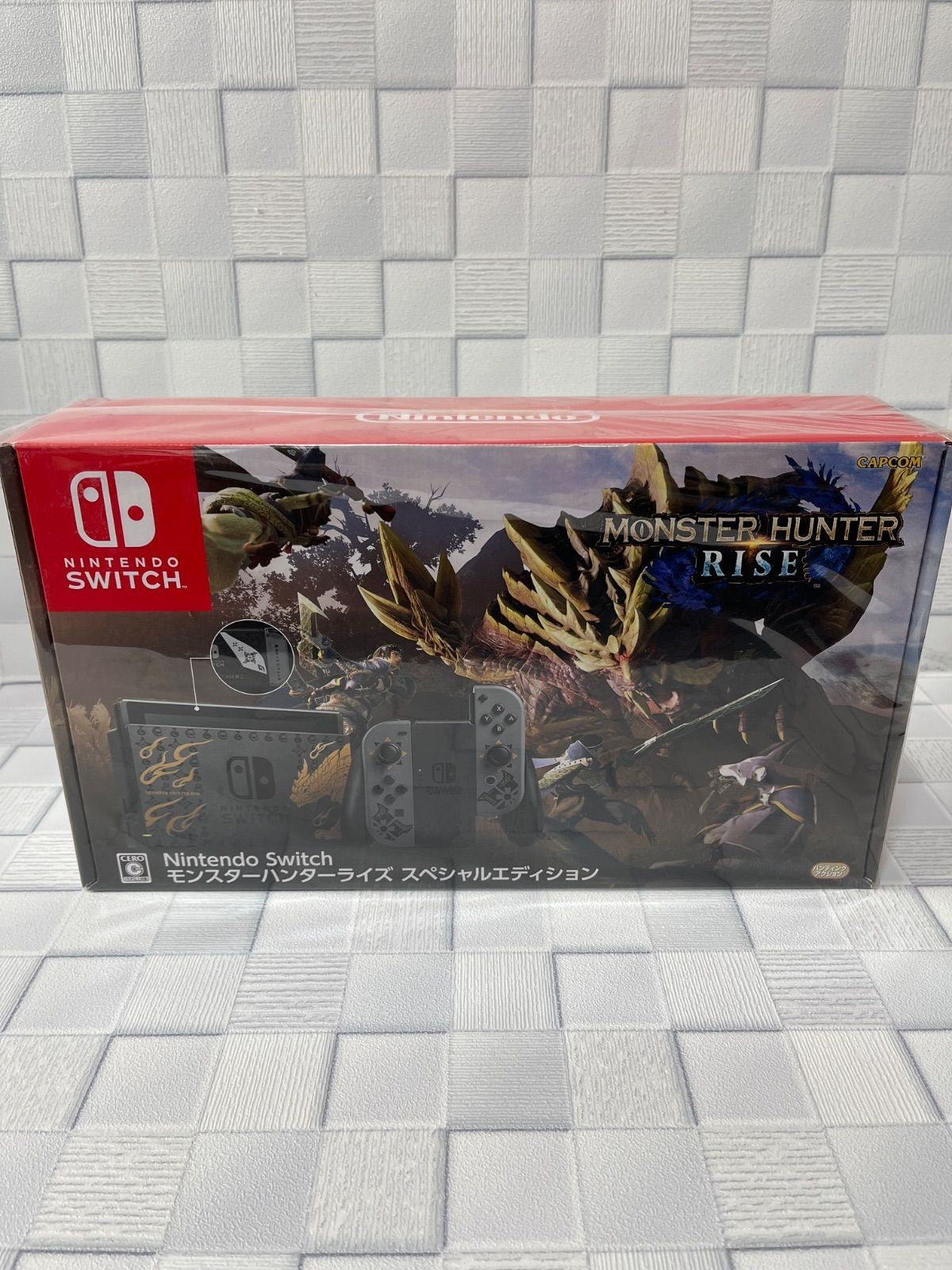 Nintendo Switch Console Monster Hunter Rise Special Edition Japan NEW0