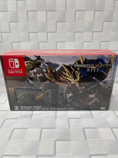 Nintendo Switch Console Monster Hunter Rise Special Edition Japan NEW0