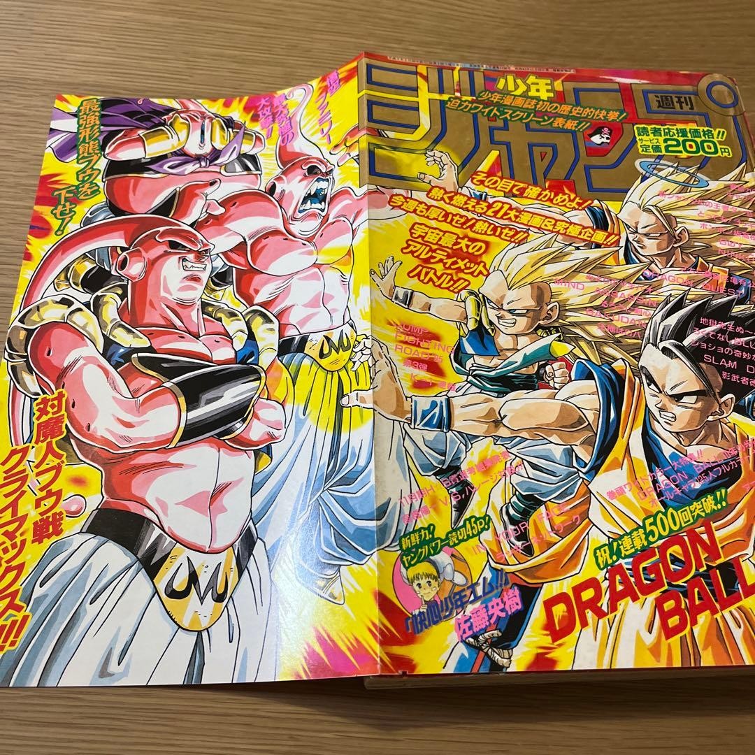 Weekly Shonen Jump 1995 No.7 Dragon Ball Cover Vintage Japanese Manga Issue3