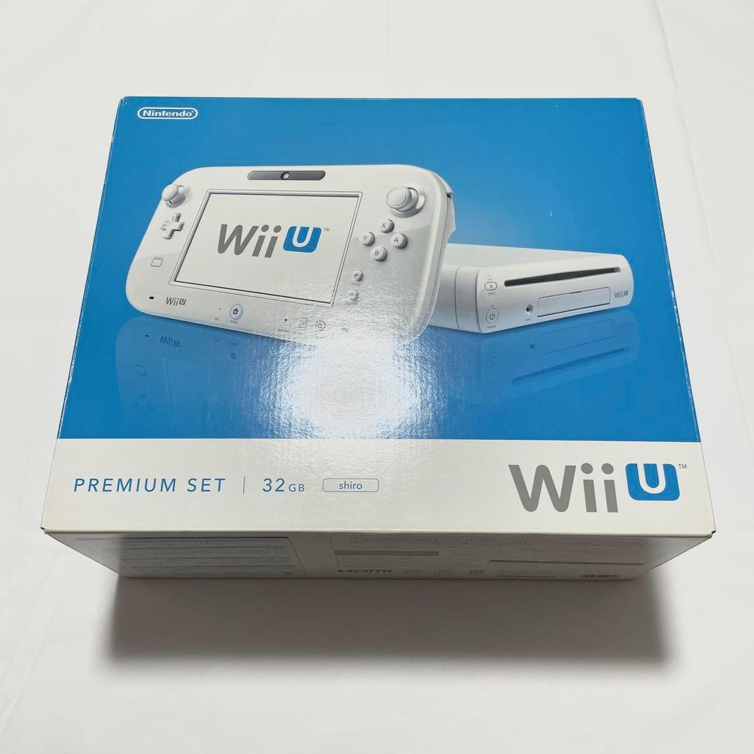 Nintendo Wii U Basic Set White 8GB Game Console with BOX USED0