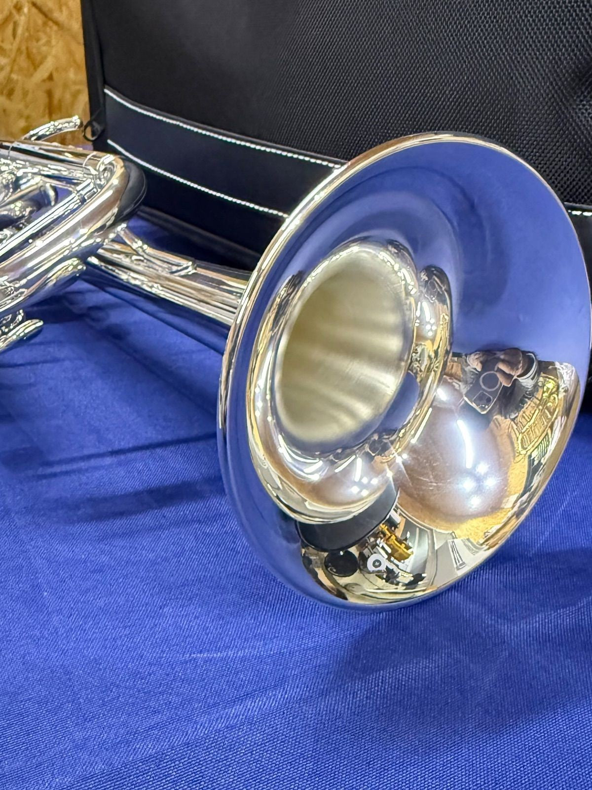 YAMAHA YTR-4335GSII Standard Trumpet Silver Plating Finish4