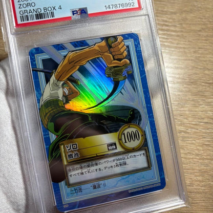PSA 10 Zoro Takanami Holo S89 2001 One Piece CHB Grand Box 4 Carddass Japanese3