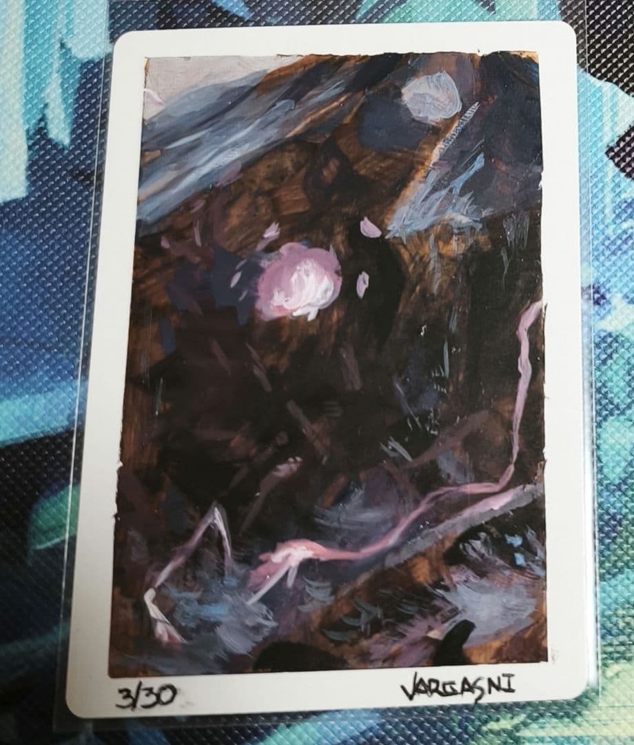 MTG Artist Proof Randy Vargas Through the Breach Foil UMA AP NM1