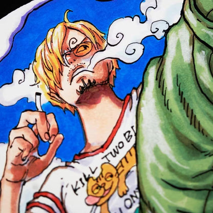 ONE PIECE Manga ART Print HERITAGE Collage A1 Limited 20 Eiichiro Oda2