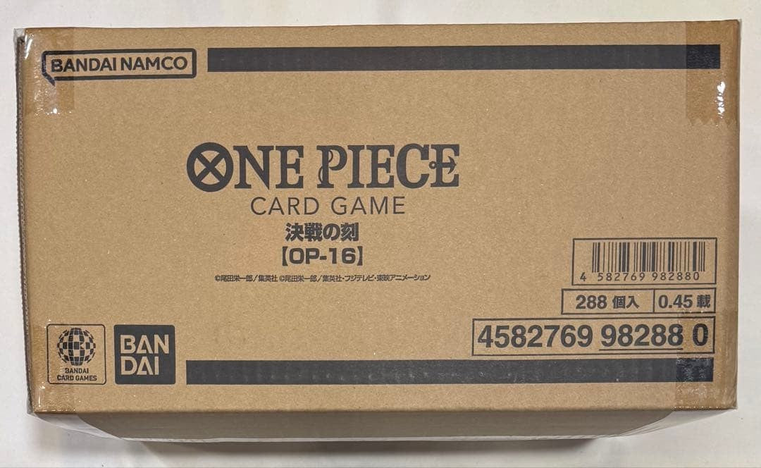 The Time Of Battle Case 12 Booster Box OP-16 ONE PIECE Card Japanese New Sealed1