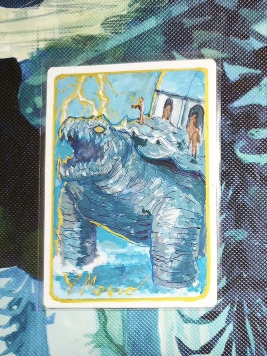 MTG Magic the Gathering Artist Proof YUKIHIRO MARUO / Gorex, the Tombshell AP0