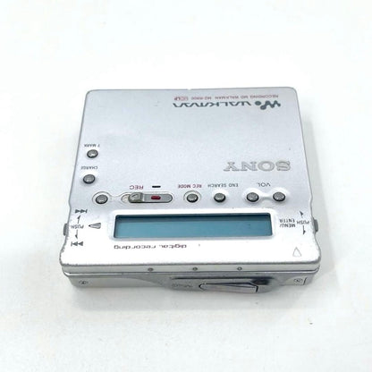 SONY MZR900 MD WALKMAN PORTABLE MINIDISC RECORDER Digital MDLP Silver USED3