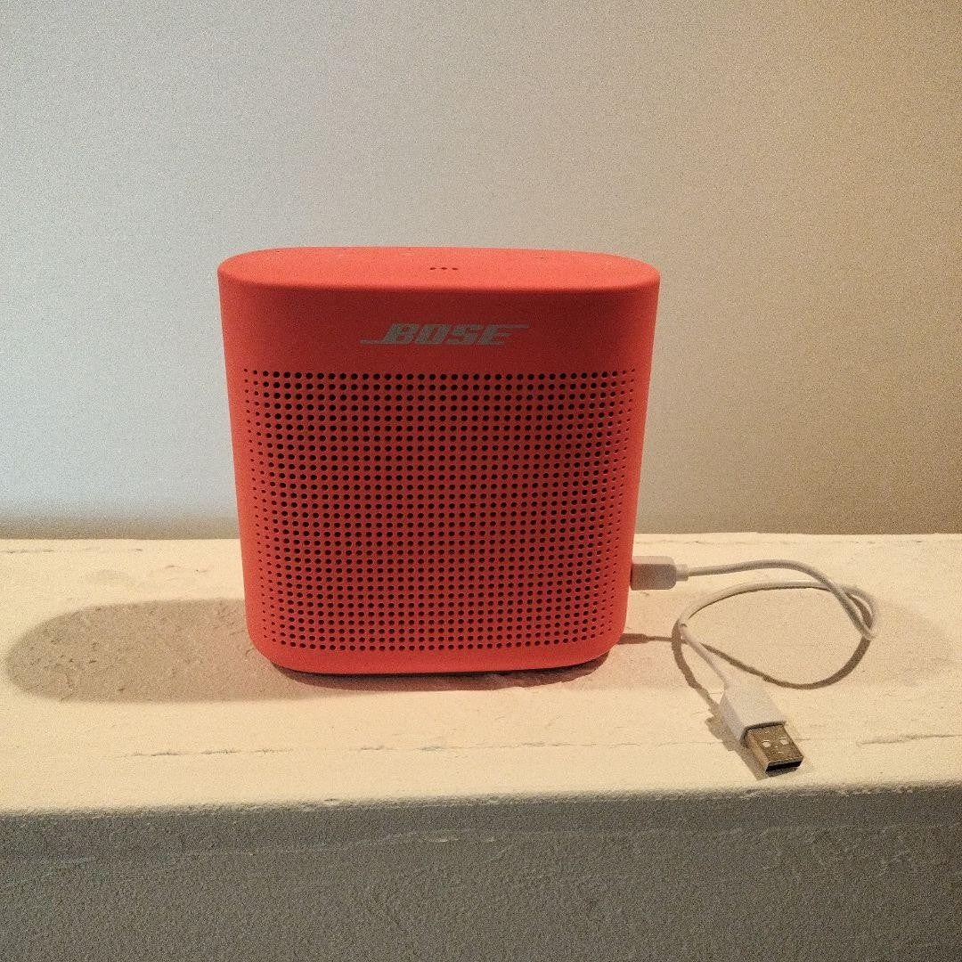 Bose SoundLink Color Bluetooth speaker II Dripproof Coral Red Japan0