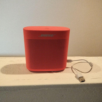 Bose SoundLink Color Bluetooth speaker II Dripproof Coral Red Japan0