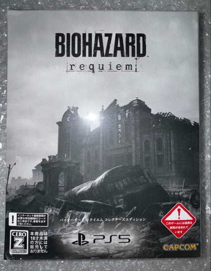 PS5 BIOHAZARD requiem Collector’s Edition  CAPCOM  Acrylic stand New0