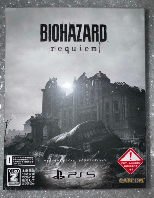 PS5 BIOHAZARD requiem Collector’s Edition  CAPCOM  Acrylic stand New0