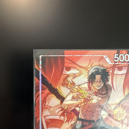 Portgas D Ace L-P OP16-001 The Time Of Battle ONE PIECE Card Japanese 20262