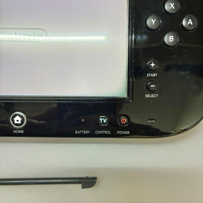 Nintendo Wii U Premium Set 32GB Black Japanese Region Code USED3