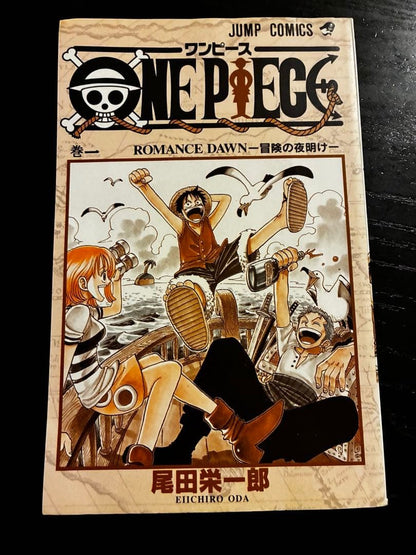 ONE PIECE Vol.1 First Edition 1st Printing 1997 Eiichiro Oda Japanese Manga5