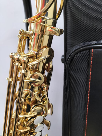 Yamaha YAS-280 Alto Saxophone Gold Lacquer with Case4