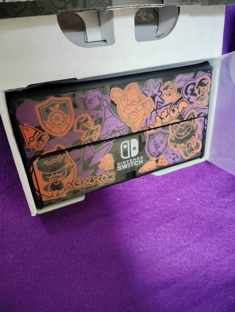 Nintendo Switch OLED Pokemon Scarlet & Violet Limited Edition USED4