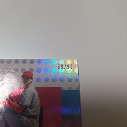 Shohei Ohtani 2018 Panini Status Rookie RC /99 Numbered MLB Baseball Card SP6