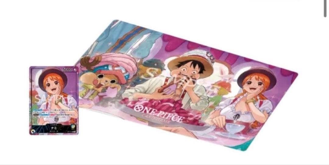 ONE PIECE Card Game Ichiban Kuji Last One Nami Playmat & Case Set Japanese5