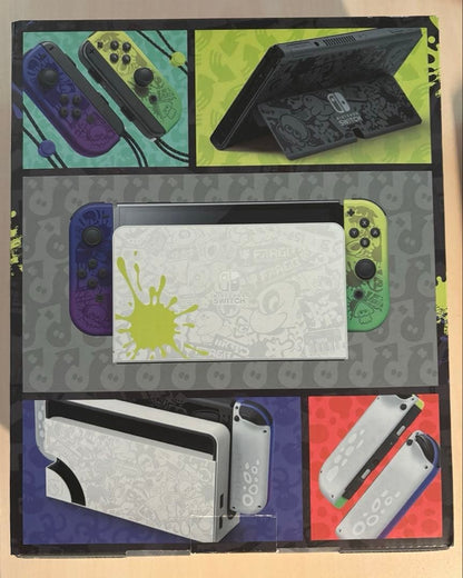 Nintendo Switch OLED Splatoon 3 Special Edition Console USED Tested3