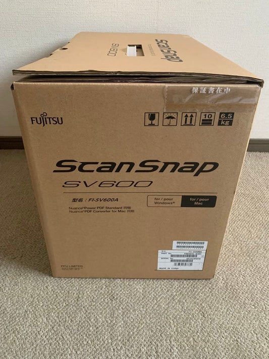 Fujitsu A3 Document Scanner ScanSnap SV600 Contactless Mode USB NEW1