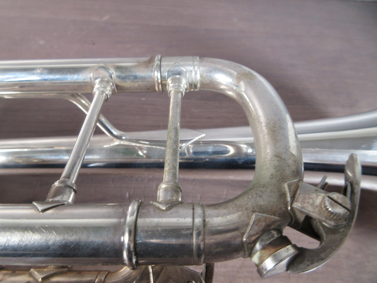 Yamaha Xeno YTR-8335US Silver Trumpet Musical instrument #201892 with Hard case18