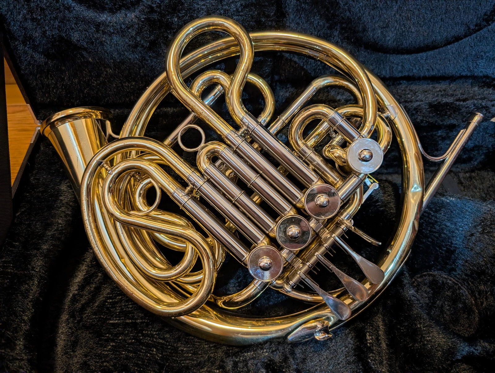 Yamaha YHR-664D Double French Horn Detachable Bell with Hard Case USED1