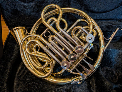 Yamaha YHR-664D Double French Horn Detachable Bell with Hard Case USED1
