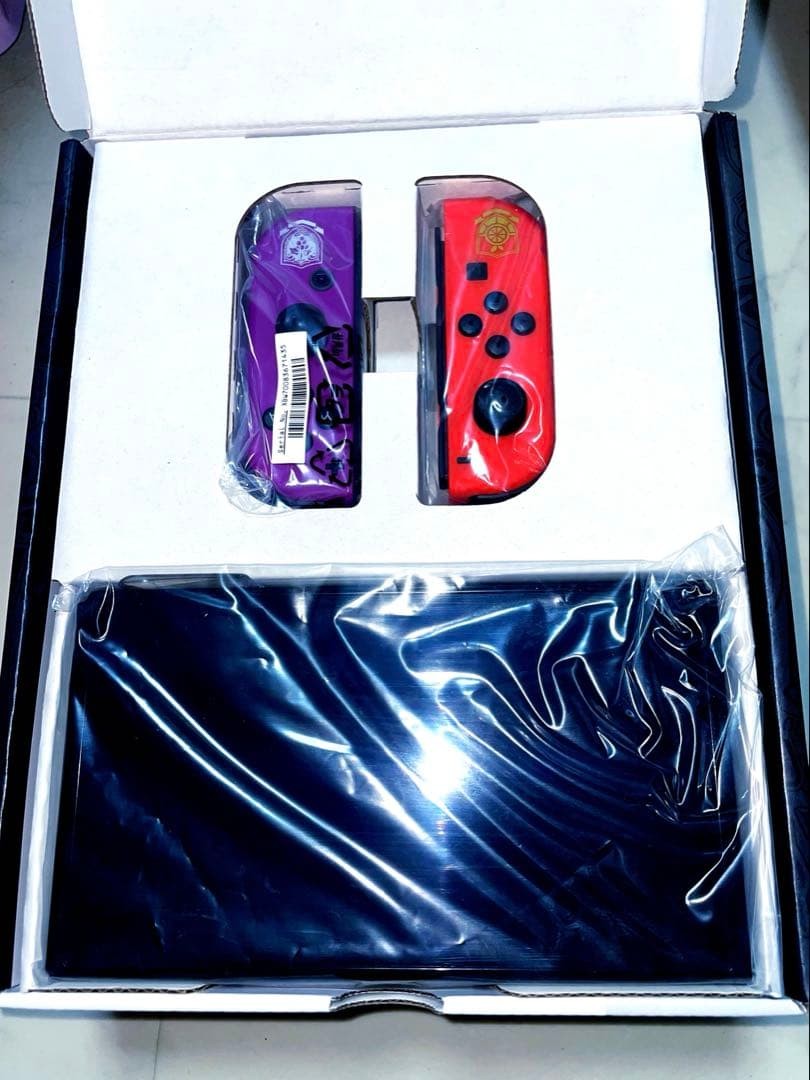 Nintendo Switch OLED Pokemon Scarlet & Violet Edition Console NEW3