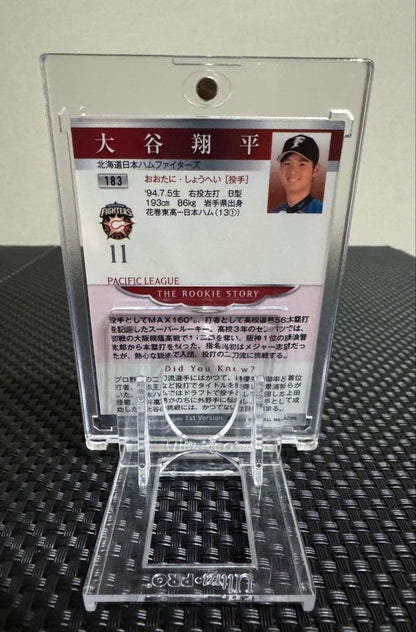 Shohei Ohtani Rookie RC #183 BBM 2013 1st Version NPB Baseball Card Japanese2