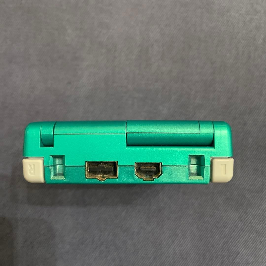 Nintendo Game Boy Advance SP Shell Replaced Rayquaza Green Console Body USED2