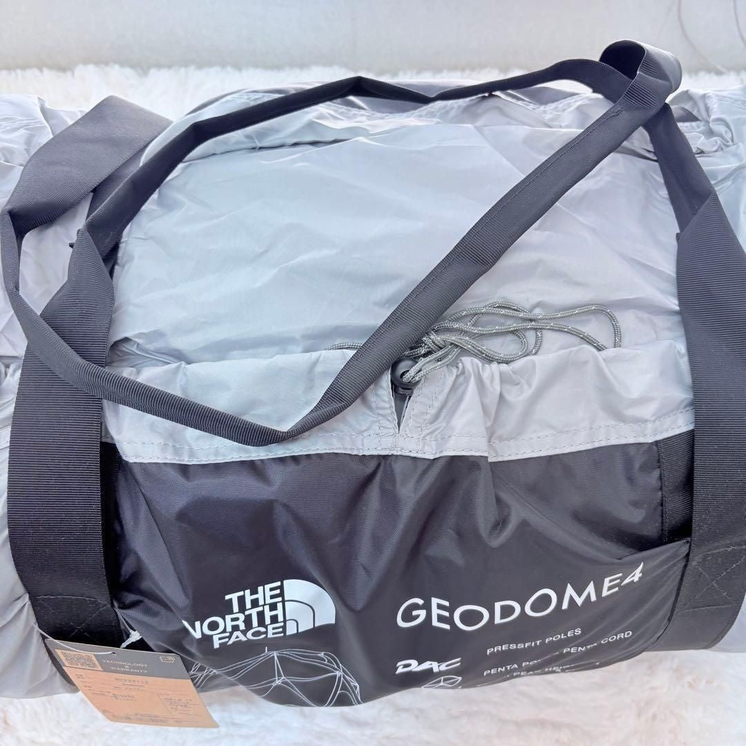 THE NORTH FACE Geodome 4 Tent 4-Person Dome Camping Meld Gray NV22311Z New5