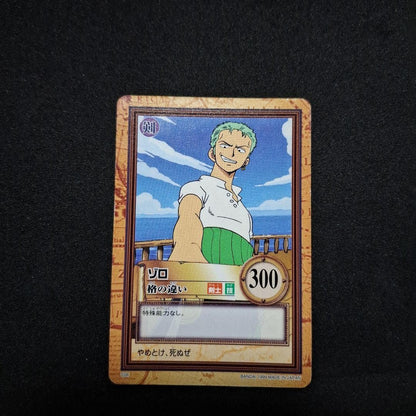 One Piece Roronoa Zoro Carddass Hyper Battle Card C06 1999 Bandai Japan Vintage1