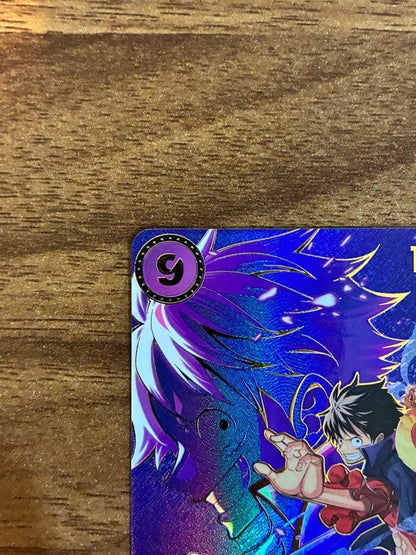 Monkey D. Luffy OP09119 SEC SP Japanese ONE PIECE Card Carrying on His Will NM11