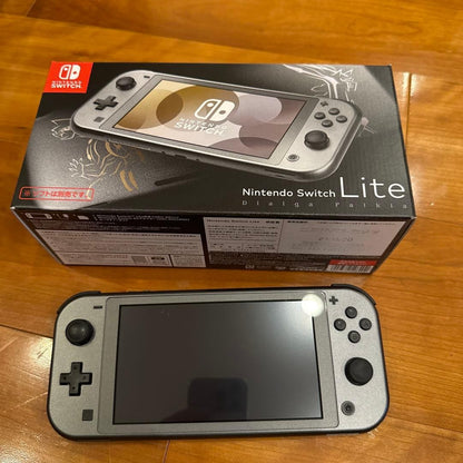 Nintendo Switch Lite Pokemon Dialga and Palkia Box Console with Box USED0