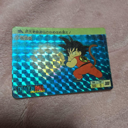 Dragon Ball Carddass No.1 Son Goku 1988 Error Card Holo Rare Japanese TCG5