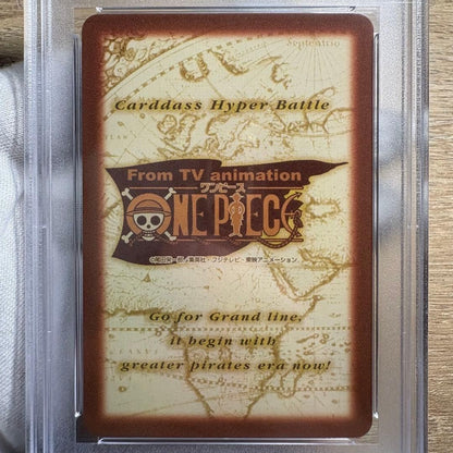PSA 10 Luffy The Rookie Holo 2001 One Piece Hyper Battle Carddass #C520 GEM MT12