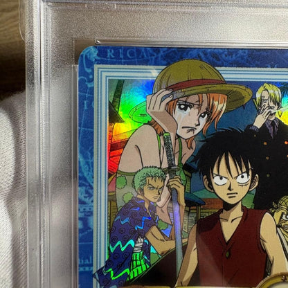 PSA 10 Straw Hat Crew Luffy Pirates Rally Holo #S40 One Piece CHB 2000 Japanese7