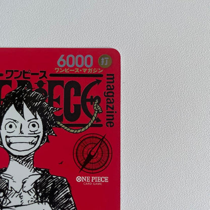Monkey D Luffy ST21014 Weekly Shonen Jump 2025 Promo ONE PIECE Card Japanese NM2