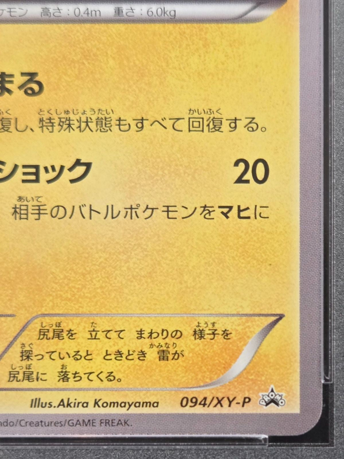 PSA 10 Warm Pikachu PROMO XY-P 094 UNIQLO Kids Pokemon Card 2014 Japanese5