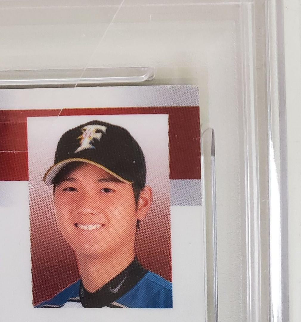 PSA 9 2013 BBM 1st Version Shohei Ohtani Rookie RC Red Wing #183 Silver Foil10