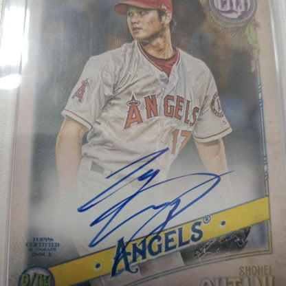 PSA 7 2018 Topps Gypsy Queen Shohei Ohtani RC Auto Rookie #GQA50 MINT4