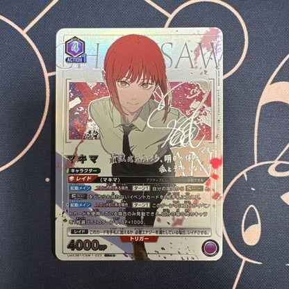 Makima SR CSM-1-023 Chainsaw Man Union Arena UA53BT Japanese TCG Card1