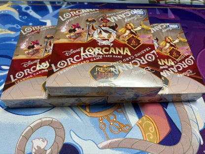 Disney LORCANA TCG Reign of Jafar Booster Box Japanese Sealed NEW Set of 31